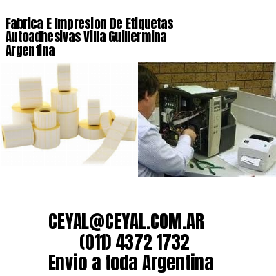 Fabrica E Impresion De Etiquetas Autoadhesivas Villa Guillermina Argentina