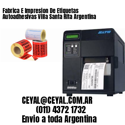Fabrica E Impresion De Etiquetas Autoadhesivas Villa Santa Rita Argentina