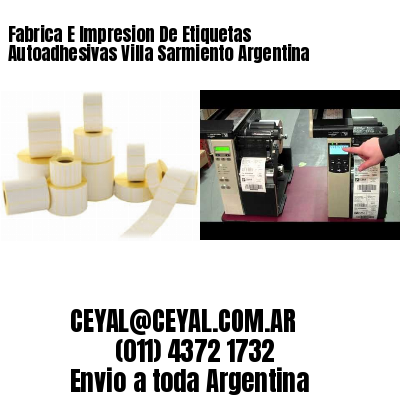 Fabrica E Impresion De Etiquetas Autoadhesivas Villa Sarmiento Argentina