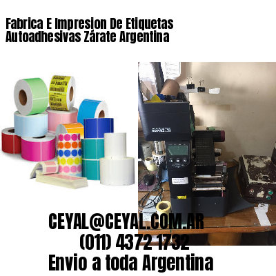 Fabrica E Impresion De Etiquetas Autoadhesivas Zárate Argentina
