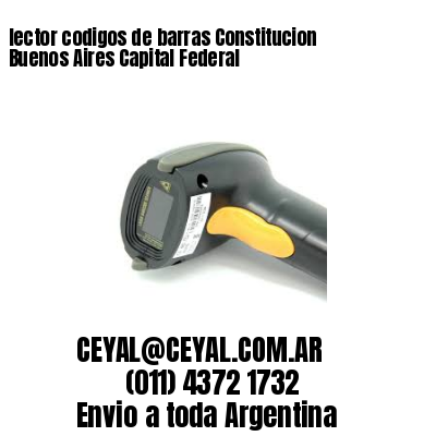 lector codigos de barras Constitucion  Buenos Aires Capital Federal