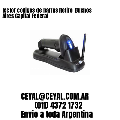 lector codigos de barras Retiro  Buenos Aires Capital Federal