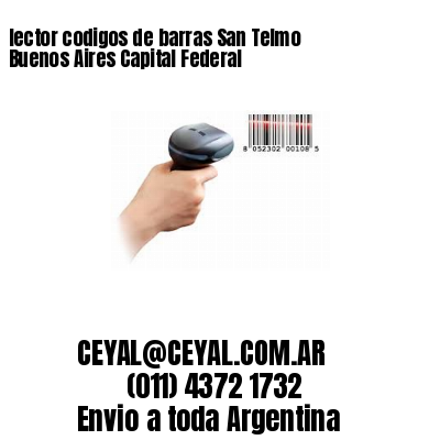 lector codigos de barras San Telmo  Buenos Aires Capital Federal