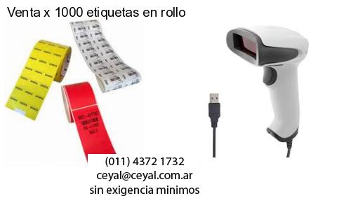 proveedor rollos etiquetas Supermercado – Argentina