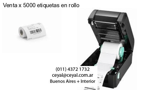 100 X 35 OPP x 500 etiquetas – Argentina