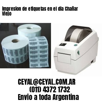 impresion de etiquetas en el dia Chañar Viejo