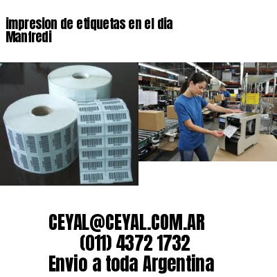 impresion de etiquetas en el dia Manfredi