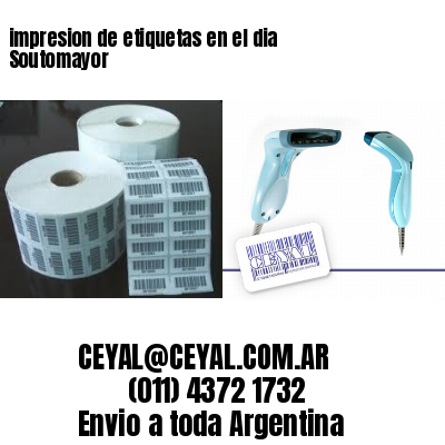 impresion de etiquetas en el dia Soutomayor