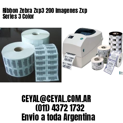 Ribbon Zebra Zxp3 200 Imagenes Zxp Series 3 Color