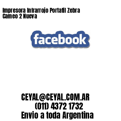 Impresora Infrarrojo Portatil Zebra Cameo 2 Nueva