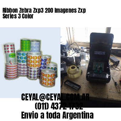 Ribbon Zebra Zxp3 200 Imagenes Zxp Series 3 Color