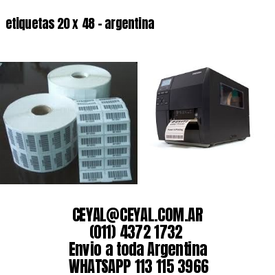 etiquetas 20 x 48 – argentina