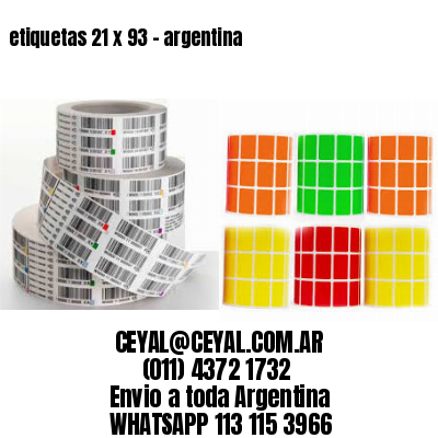 etiquetas 21 x 93 – argentina