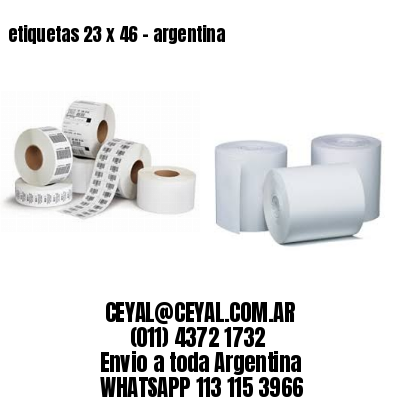 etiquetas 23 x 46 – argentina