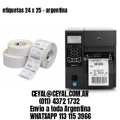 etiquetas 24 x 25 – argentina