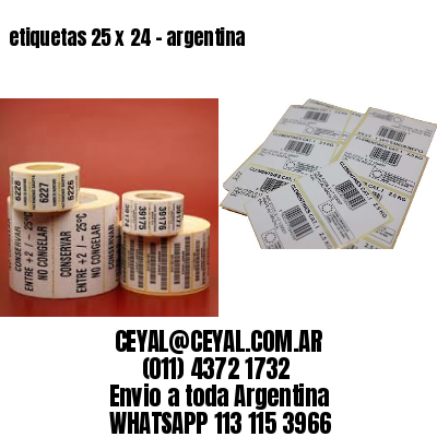 etiquetas 25 x 24 – argentina