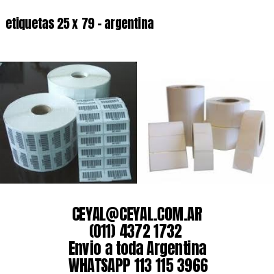 etiquetas 25 x 79 – argentina