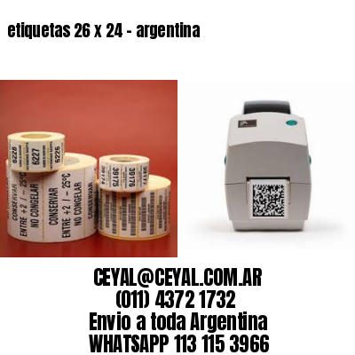 etiquetas 26 x 24 – argentina