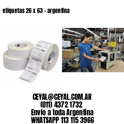 etiquetas 26 x 63 – argentina