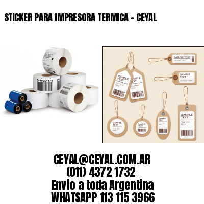 STICKER PARA IMPRESORA TERMICA – CEYAL