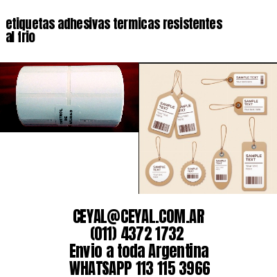 etiquetas adhesivas termicas resistentes al frio