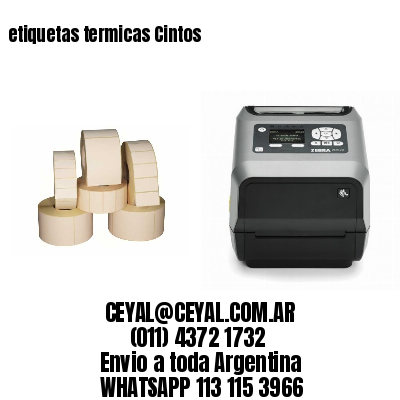 etiquetas termicas Cintos