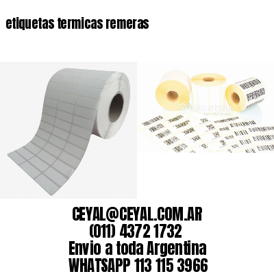 etiquetas termicas remeras