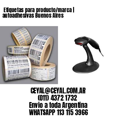  Etiquetas para producto/marca | autoadhesivas Buenos Aires