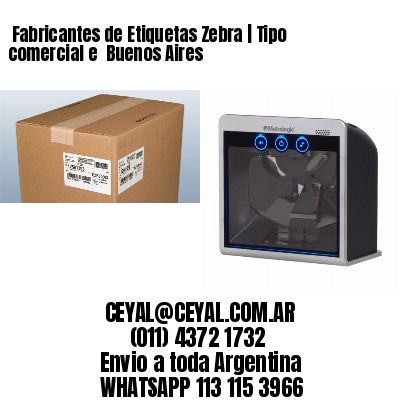  Fabricantes de Etiquetas Zebra | Tipo comercial e  Buenos Aires