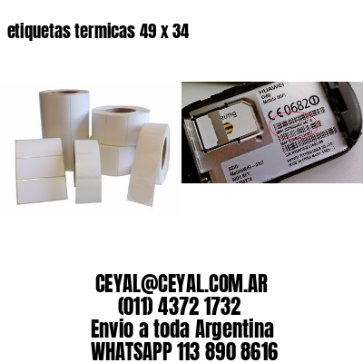 etiquetas termicas 49 x 34