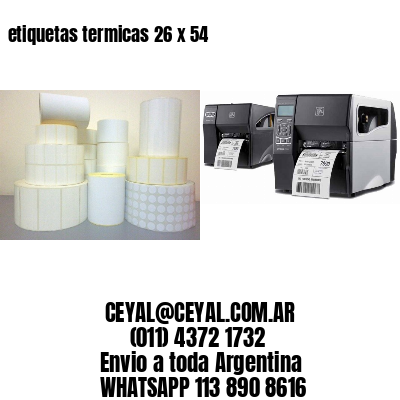 etiquetas termicas 26 x 54