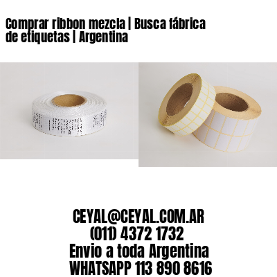 Comprar ribbon mezcla | Busca fábrica de etiquetas | Argentina