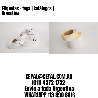Etiquetas – tags | Catálogos | Argentina