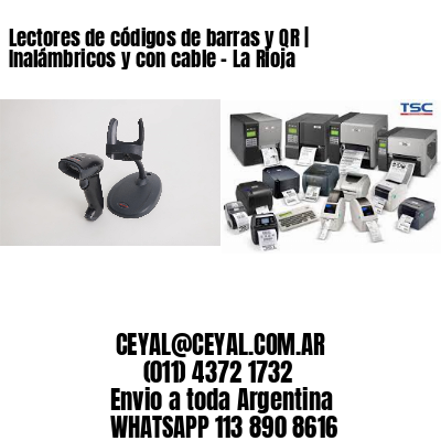 Lectores de códigos de barras y QR | Inalámbricos y con cable – La Rioja