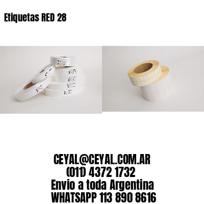 Etiquetas RED 28