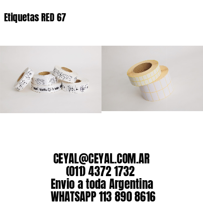 Etiquetas RED 67