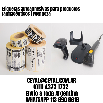 Etiquetas autoadhesivas para productos farmacéuticos | Mendoza