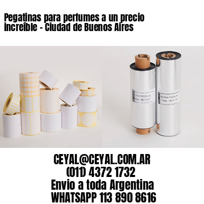 Pegatinas para perfumes a un precio increíble – Ciudad de Buenos Aires