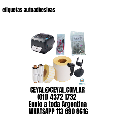 etiquetas autoadhesivas