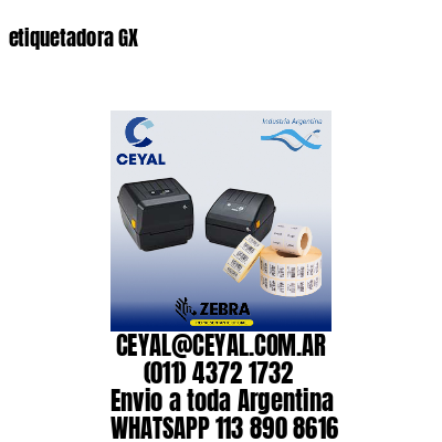 etiquetadora GX