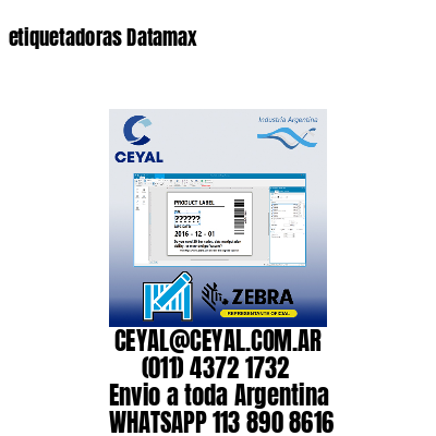 etiquetadoras Datamax