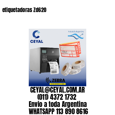 etiquetadoras Zd620