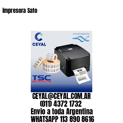impresora Sato