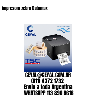 impresora zebra Datamax
