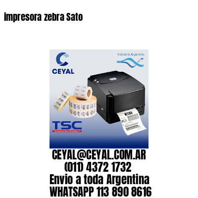 impresora zebra Sato