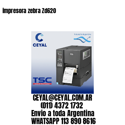 impresora zebra Zd620