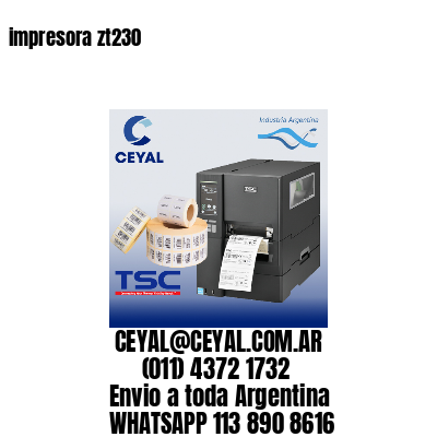 impresora zt230
