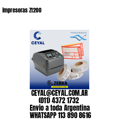 impresoras Zt200