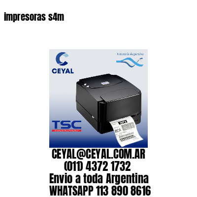 impresoras s4m
