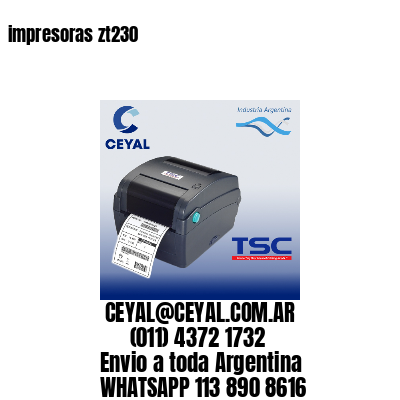 impresoras zt230